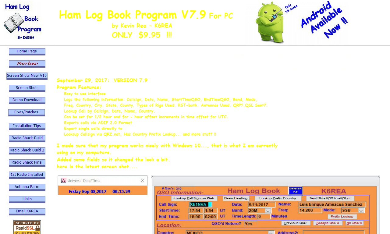 Ham Log Book Program - Ham Radio Stop Amateur Radio Directory