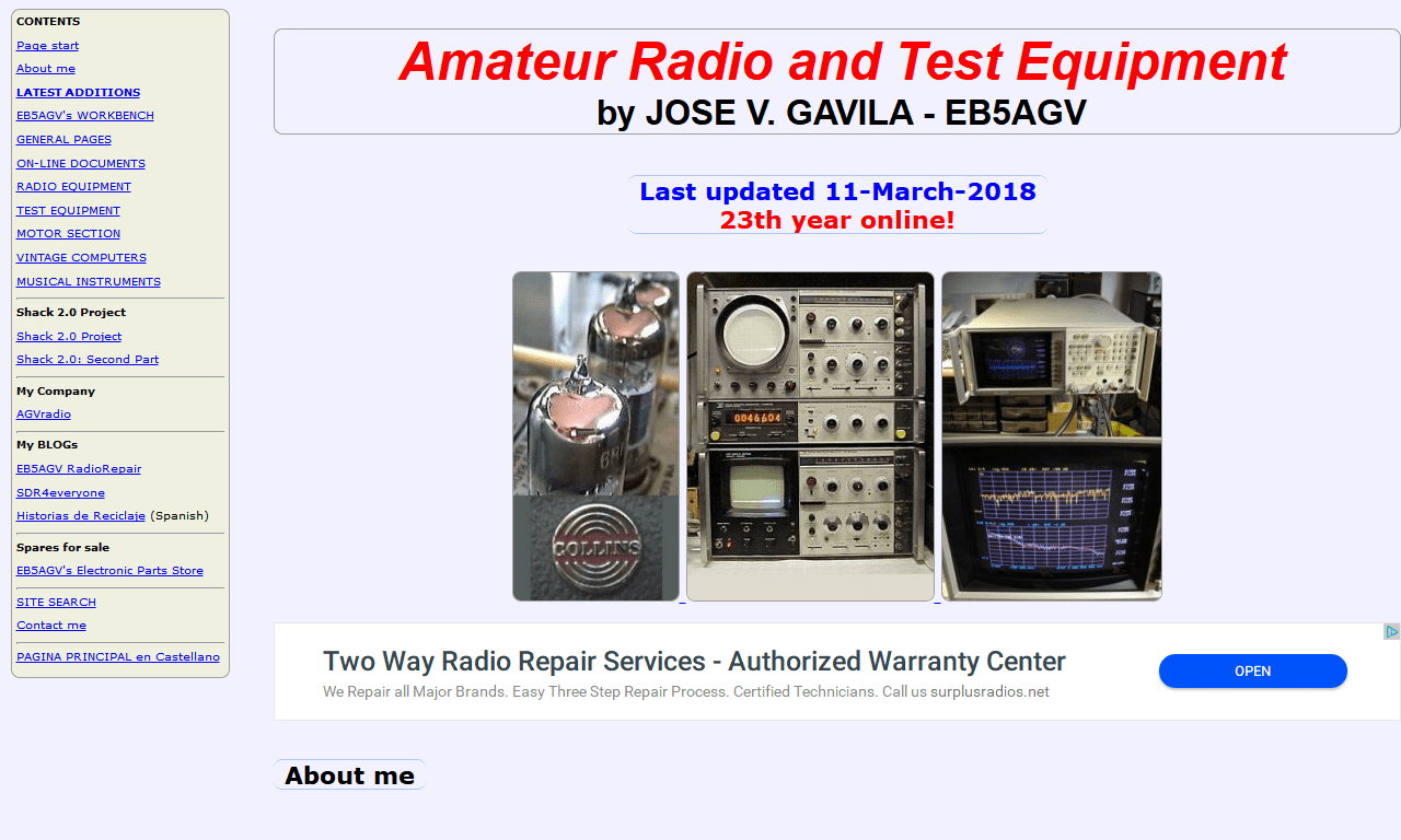 EB5AGV Amateur Radio And Test Equipment - Ham Radio Stop Amateur Radio ...