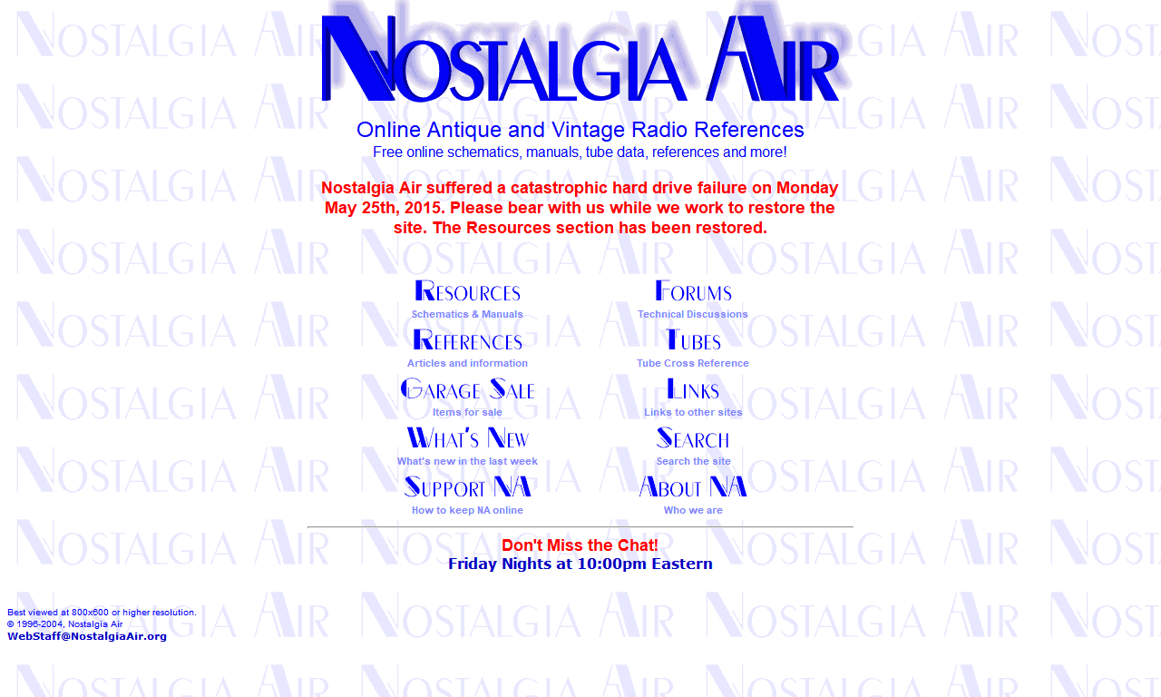 nostalgia air schematics